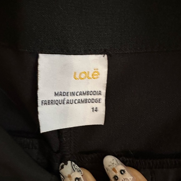 Lole travel pants size 14 - Picture 3 of 5